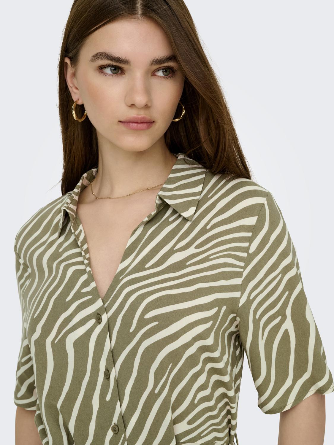 JDYSTARSEZEN LIFE 2/4 MIDIDRESS WVN NOOS