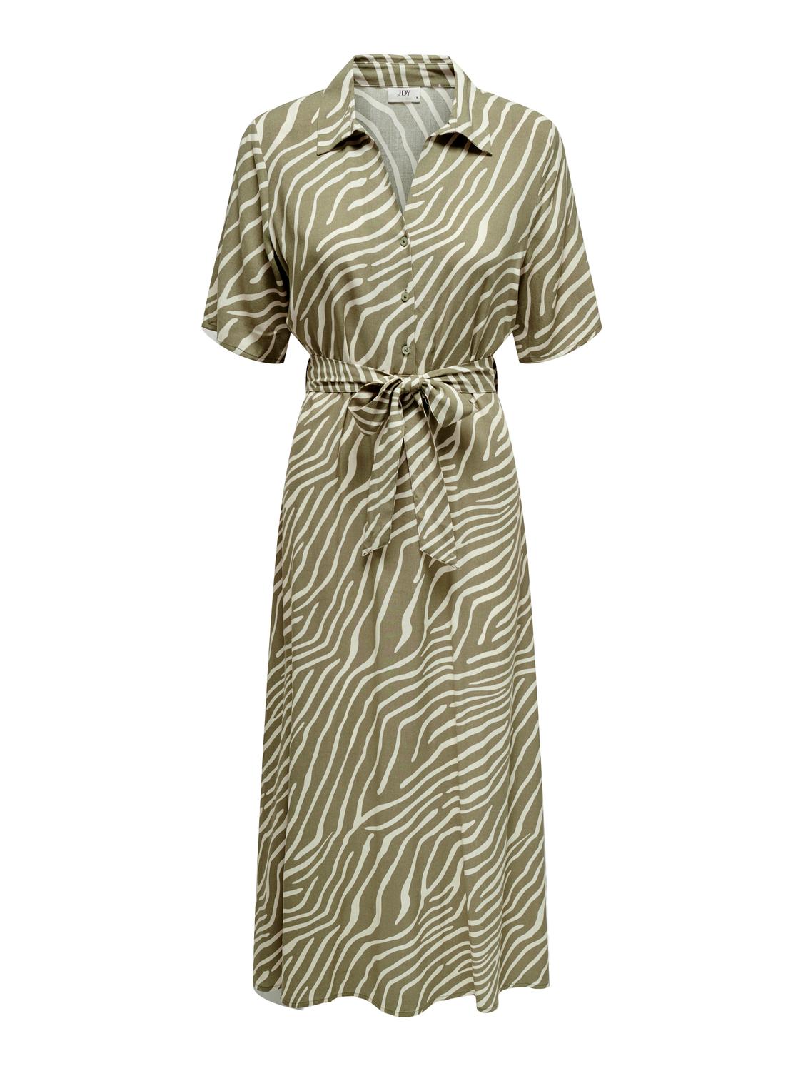 JDYSTARSEZEN LIFE 2/4 MIDIDRESS WVN NOOS