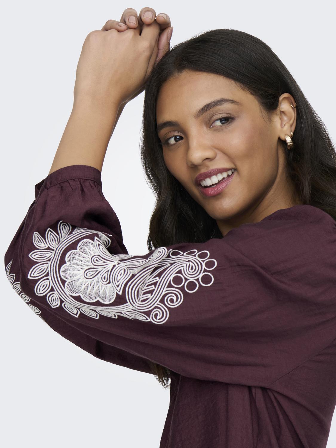 ONLKANA Regular Fit Top mit Knopfdetail für den Alltag - 5