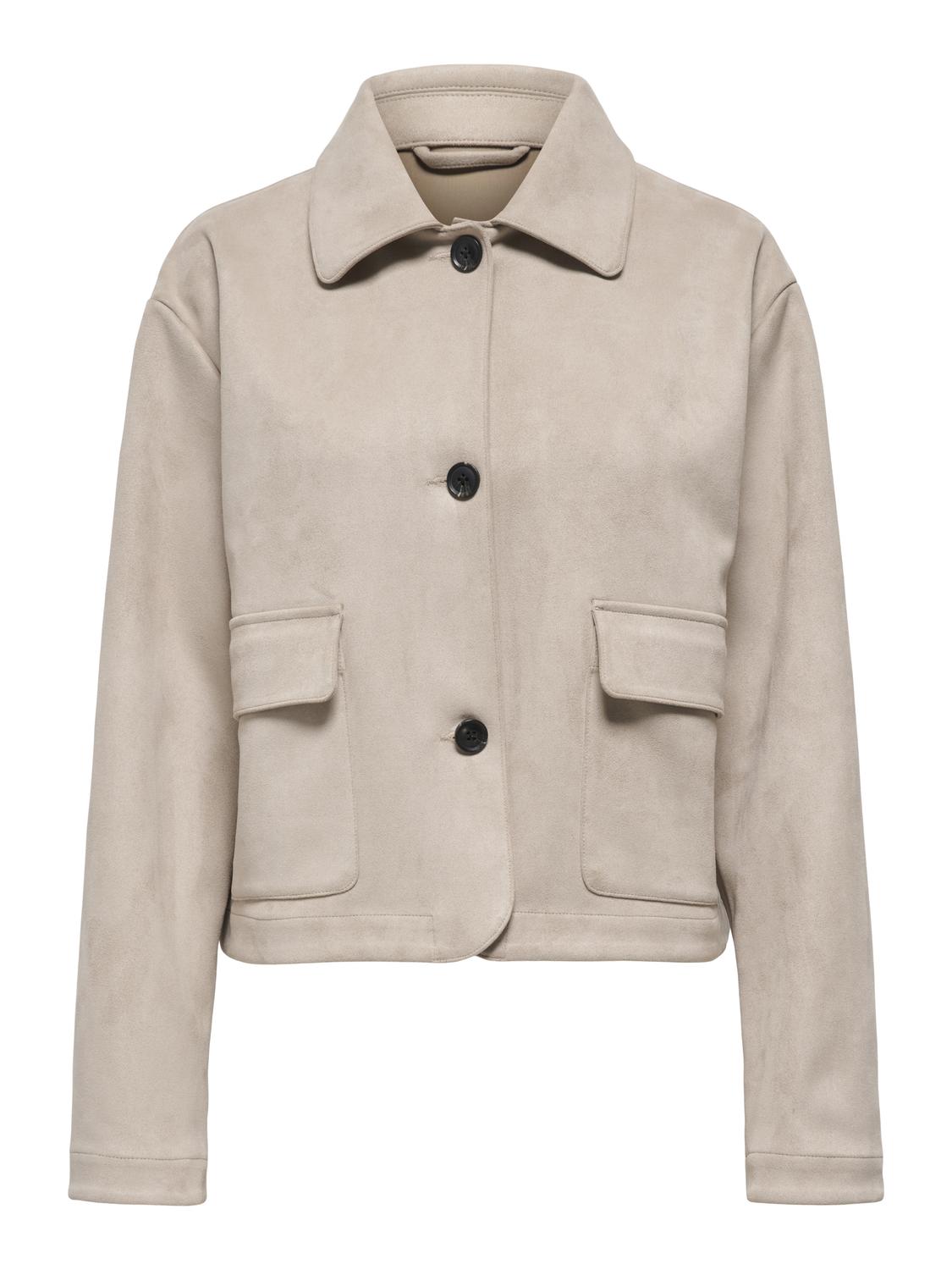 STUSAVA Langärmelige Jacke mit hohem Kragen, ideal für den Alltag