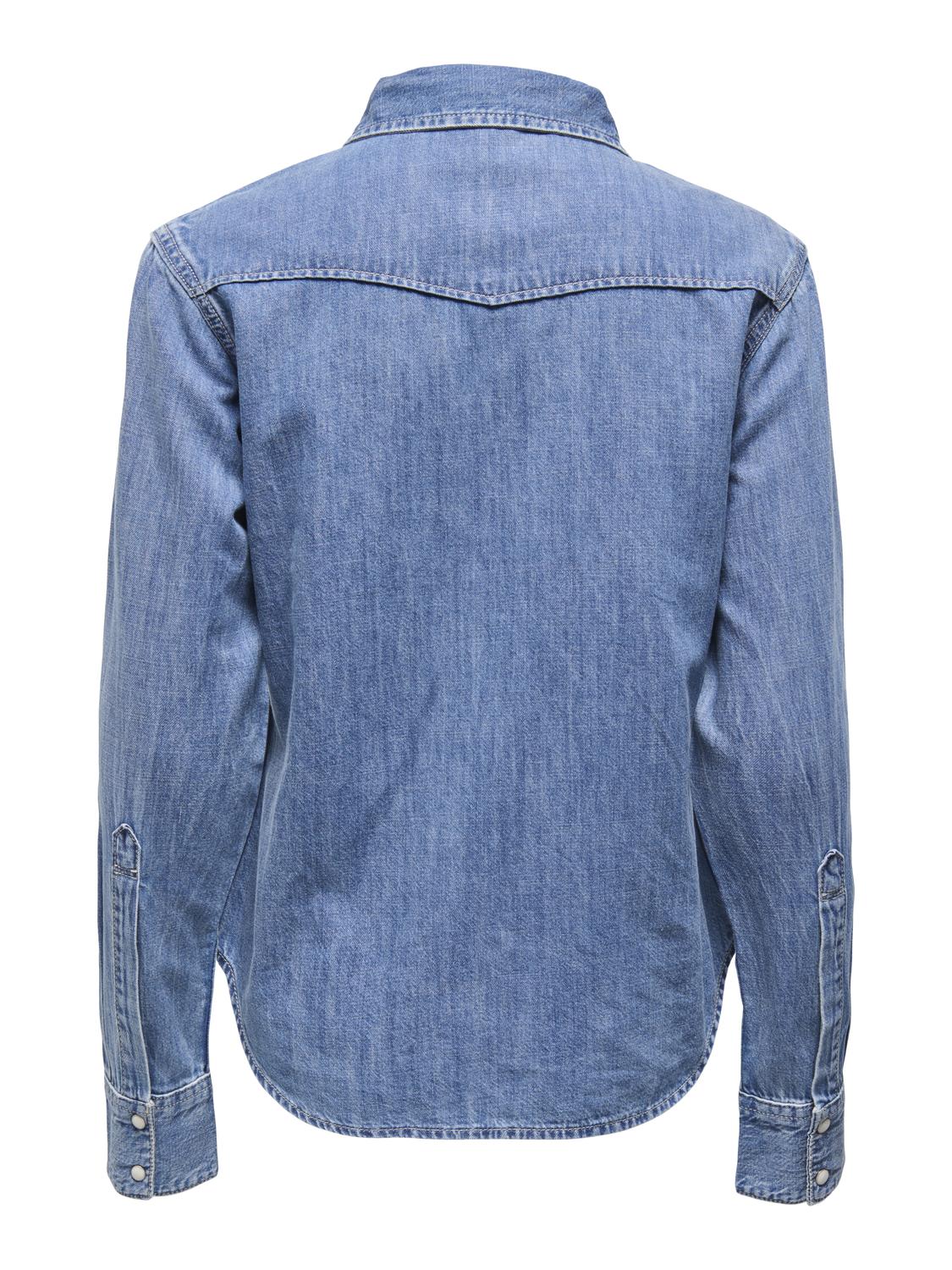 ONLCHARLIZE LS DNM SHIRT AKM NOOS - 7