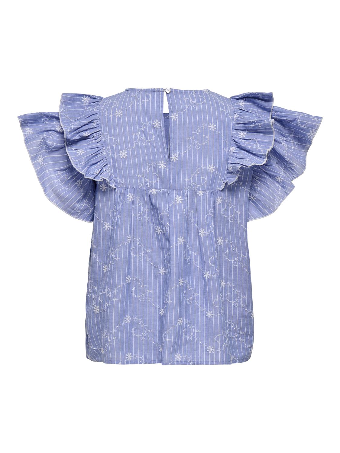 PGRIE S/L FLOUNCE TOP WVN - 2