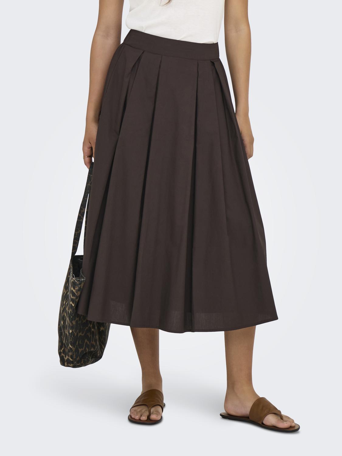 ONLMAILA LONG PLEAT SKIRT WVN