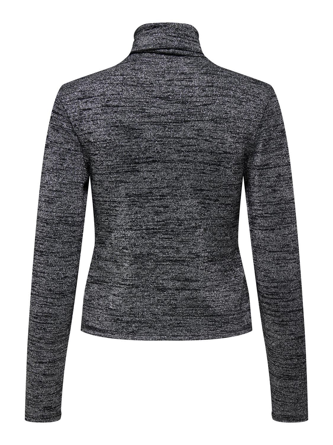 PGSONJA Basic rullekrave top med lange ærmer - 2
