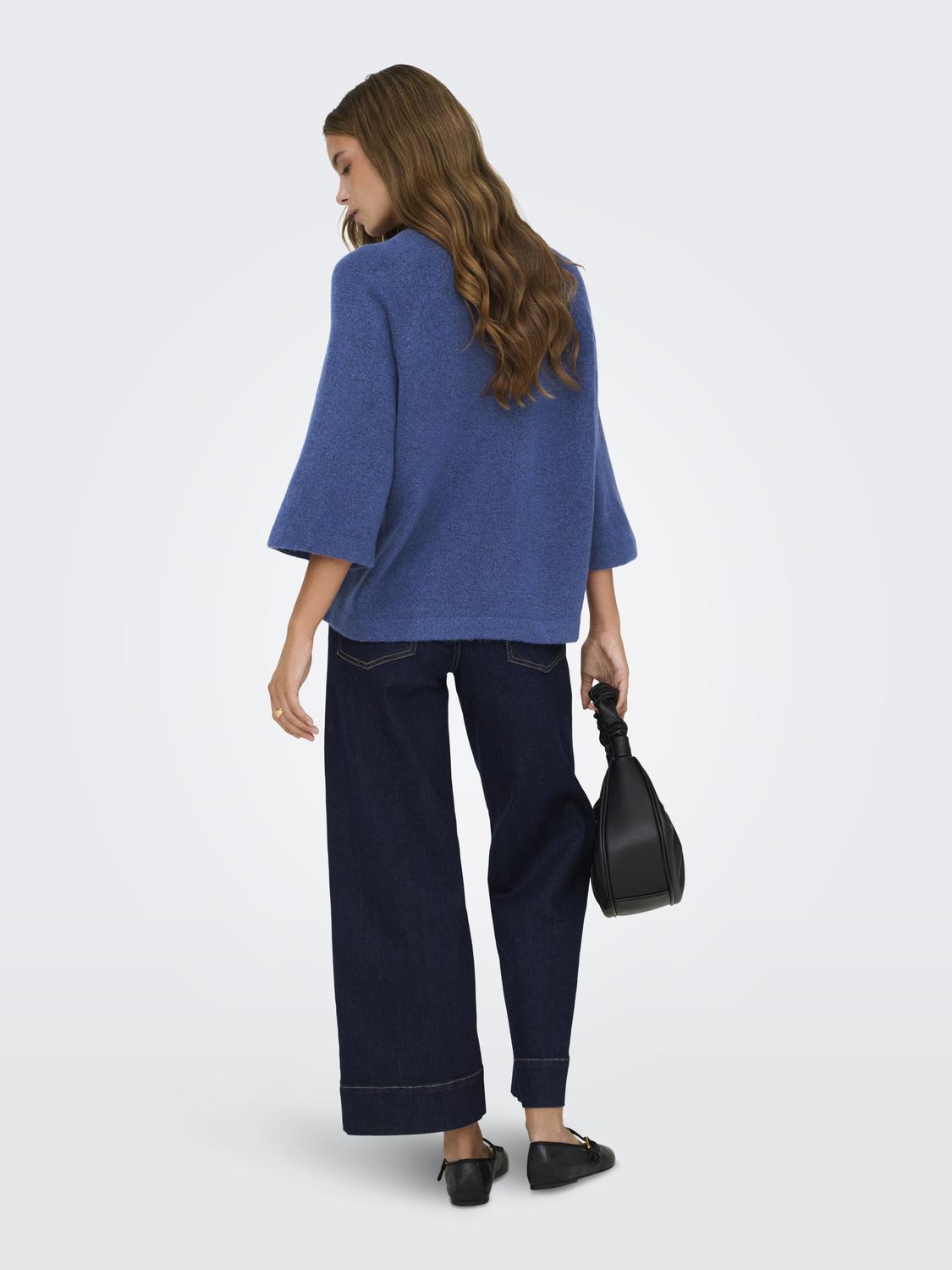 ONLSIMONI 3/4 PULLOVER KNT NOOS - 2