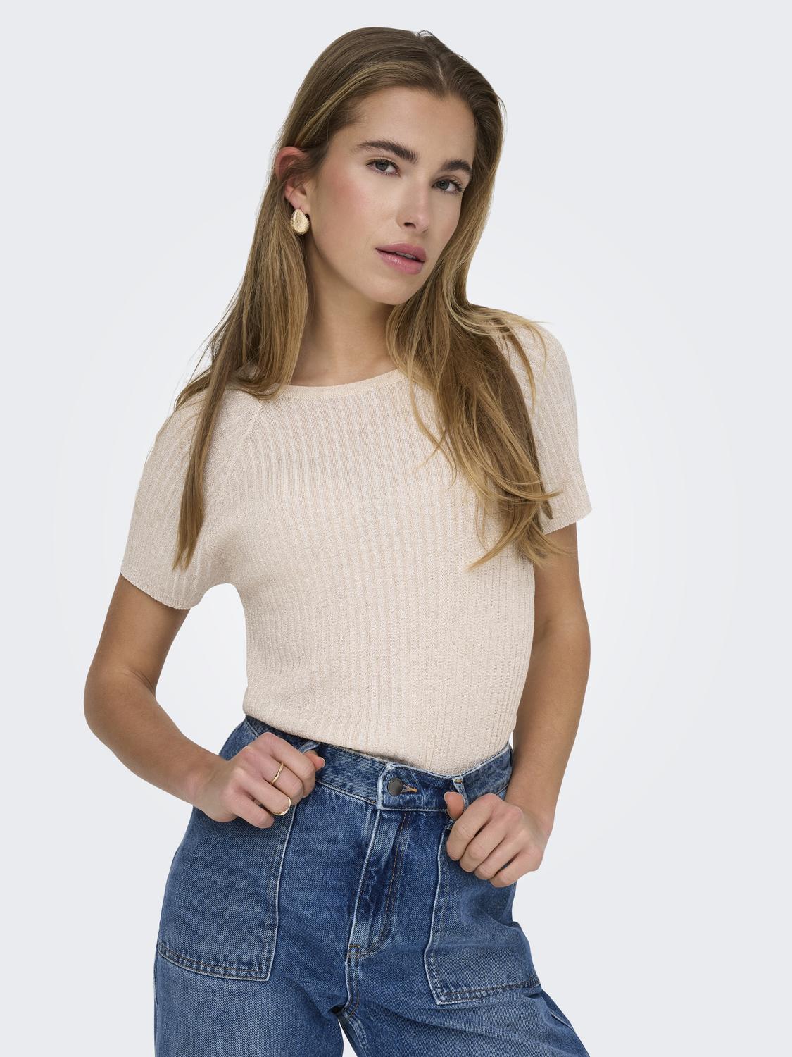 JDYBODILLA S/S GLITTER PULLOVER KNT NOOS - 5