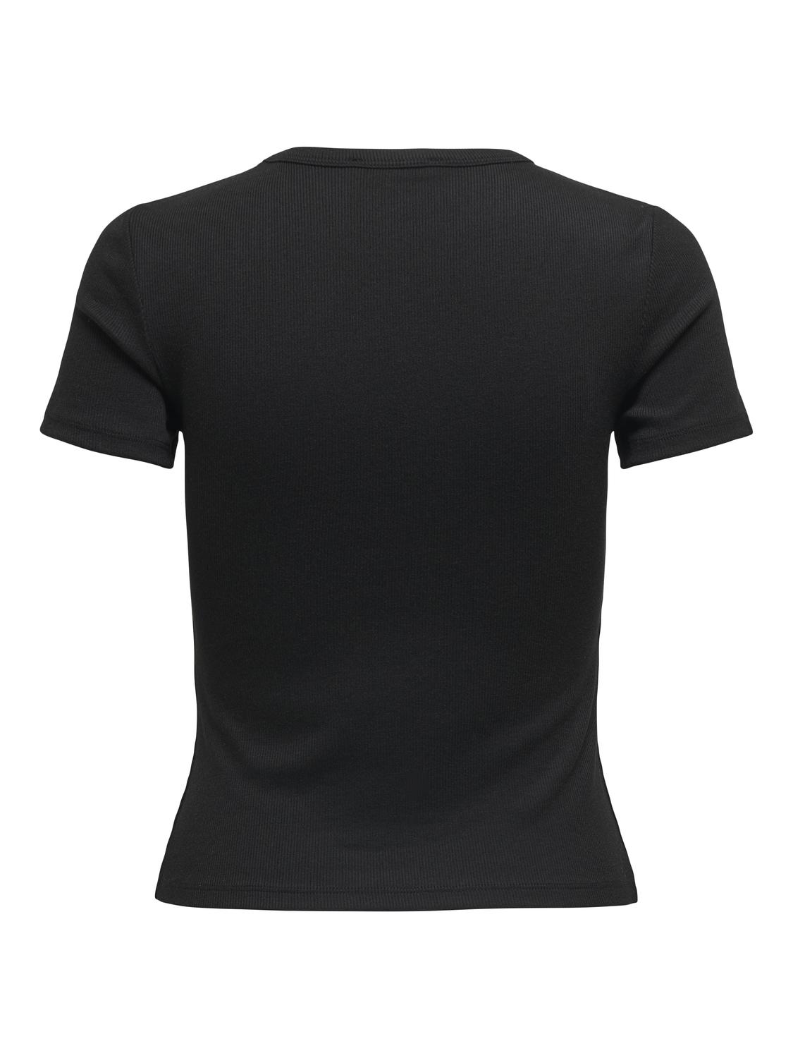 ONLJUNE T-SHIRT MED TÆTSIDDENDE PASFORM - 7