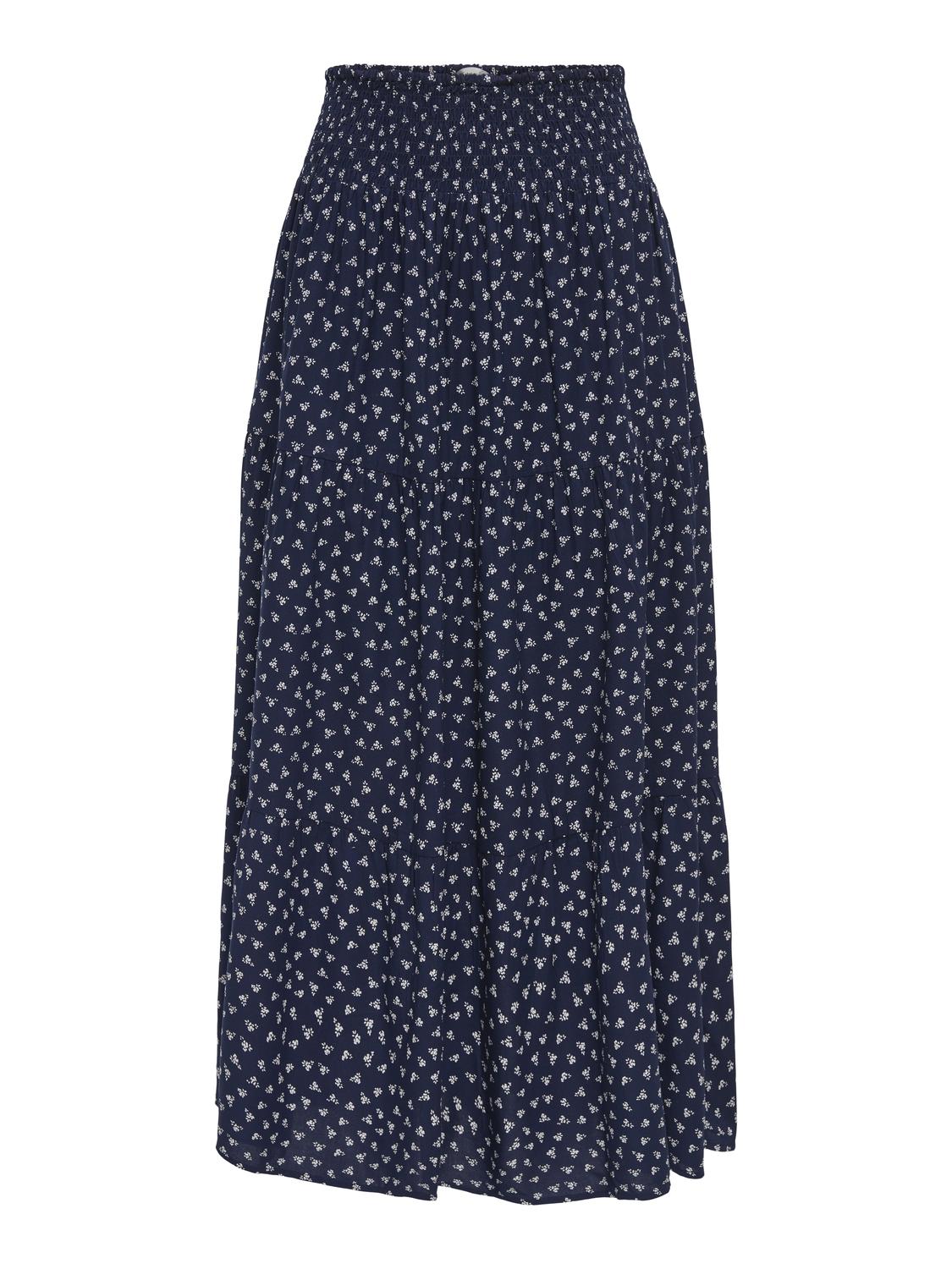 PGMALINA LIFE AOP LONG SKIRT WVN