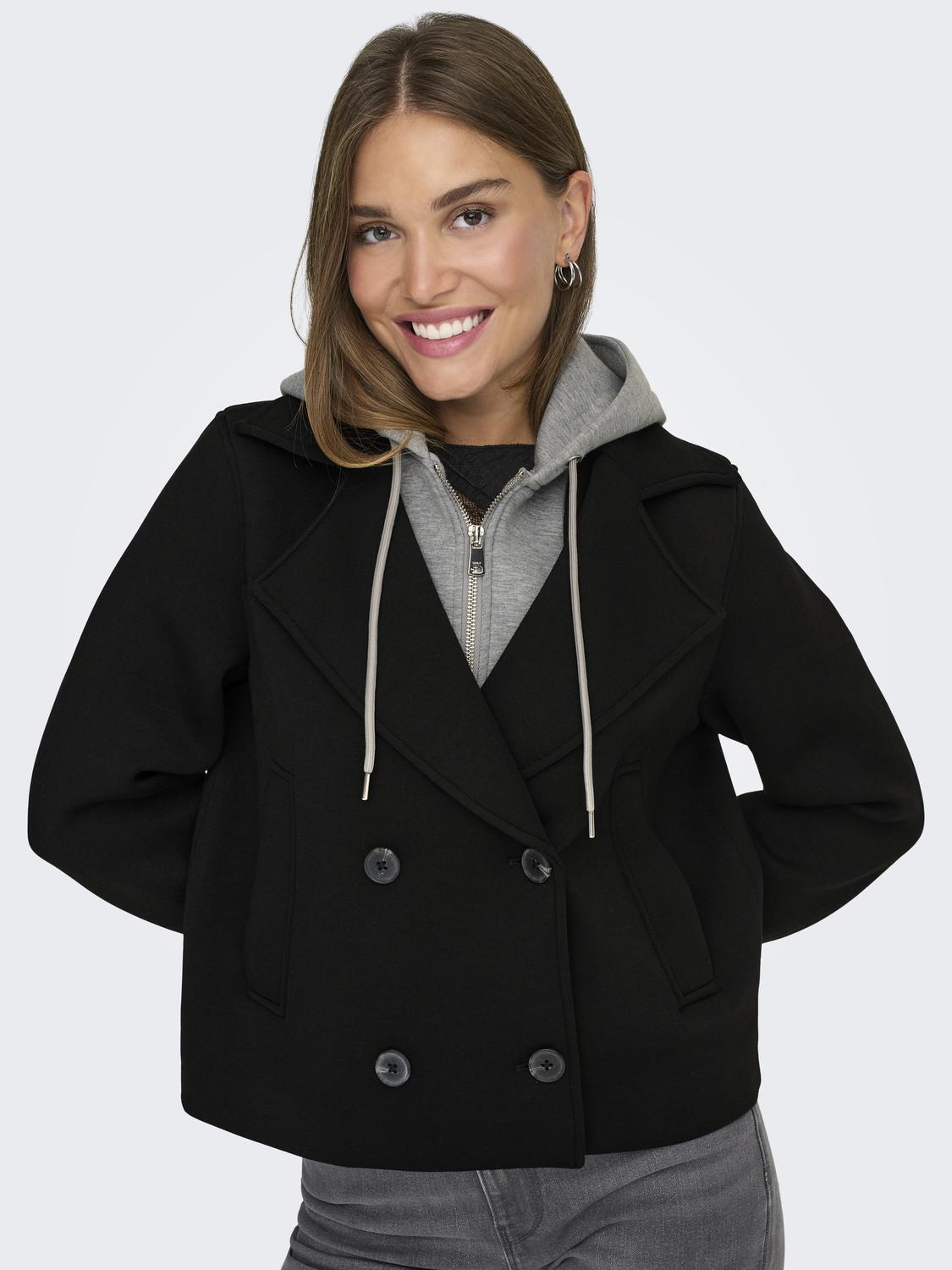 ONLJUDITH SCUBA MIX JACKET CS OTW - 5