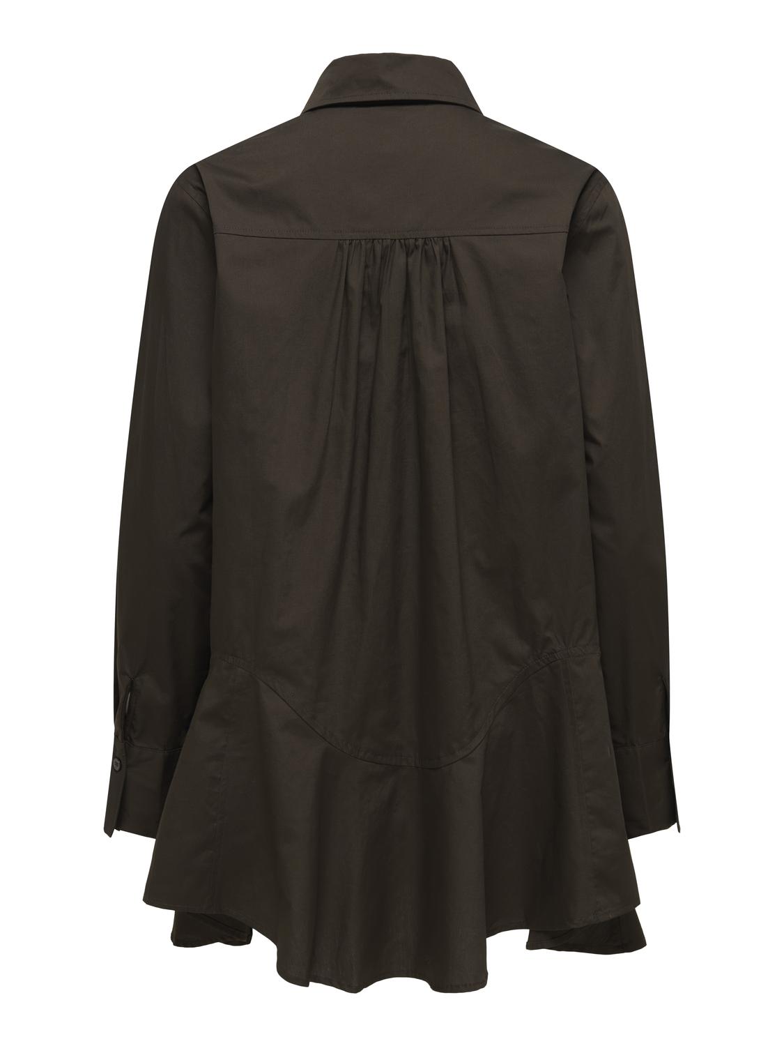 STUVENCE OVERSIZE L/S FLOUNCE SHIRT WVN - 2