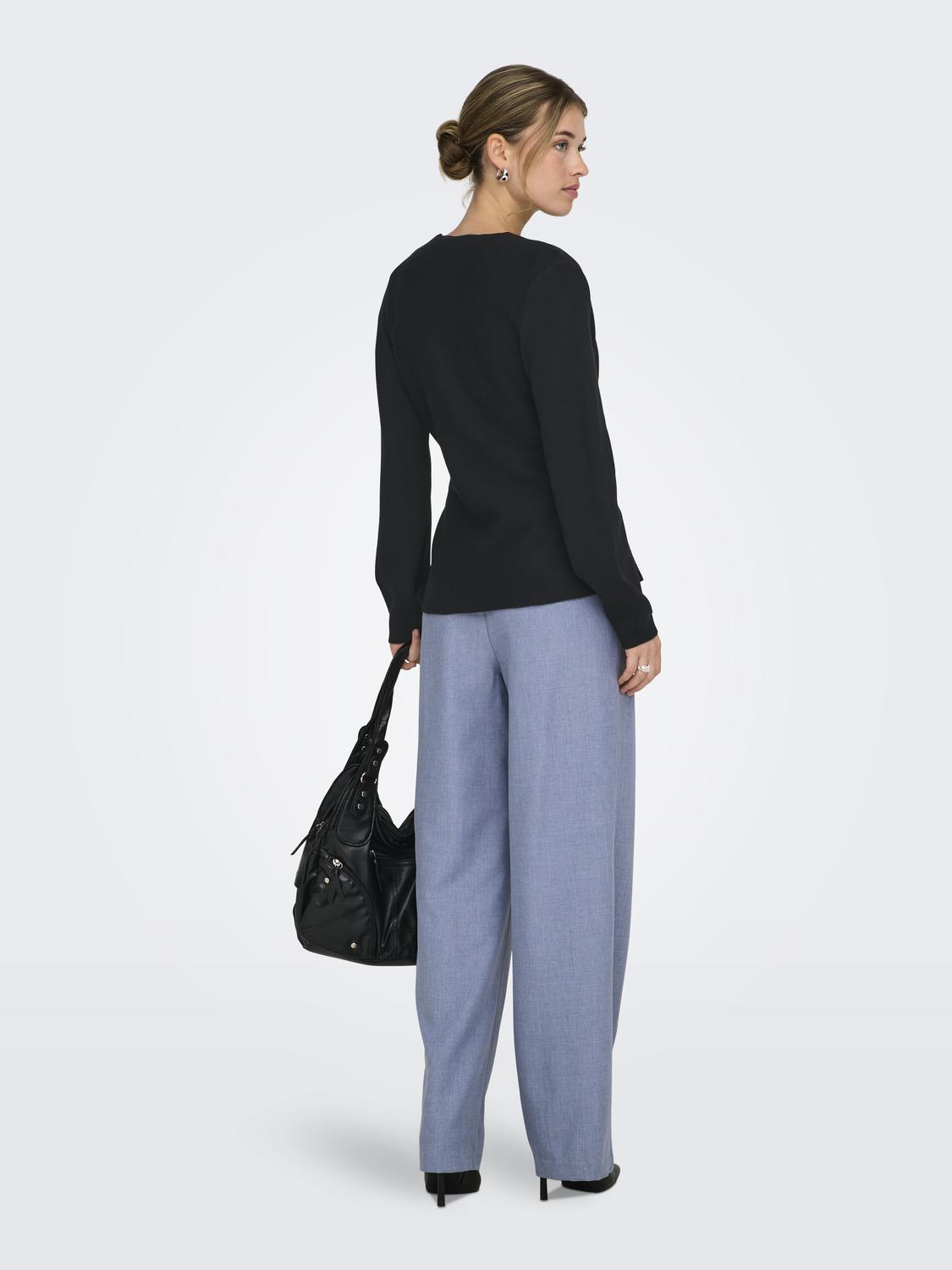 ONLELEA LS WRAP CARDIGAN NCA KNT - 2