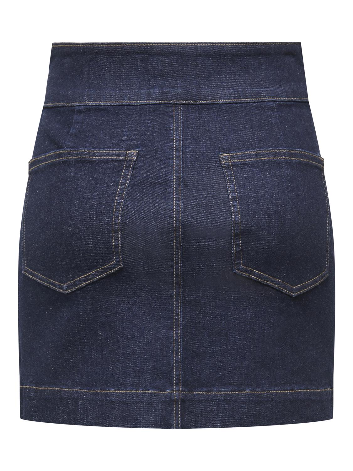 ONLEMILIA HW GOLD BUT DNM SKIRT GUA - 2