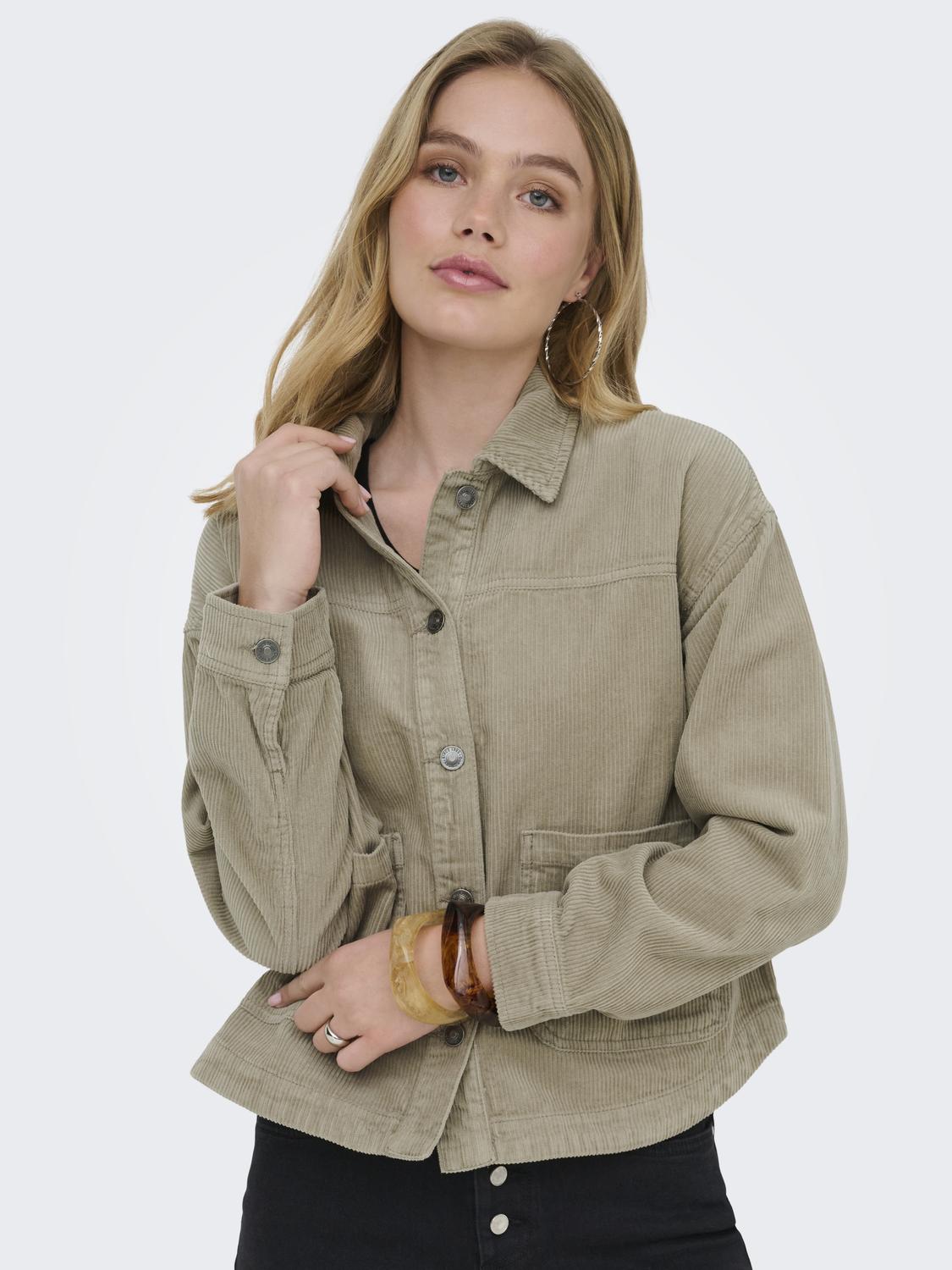 ONLKANA CORDUROY JACKET OTW - 4