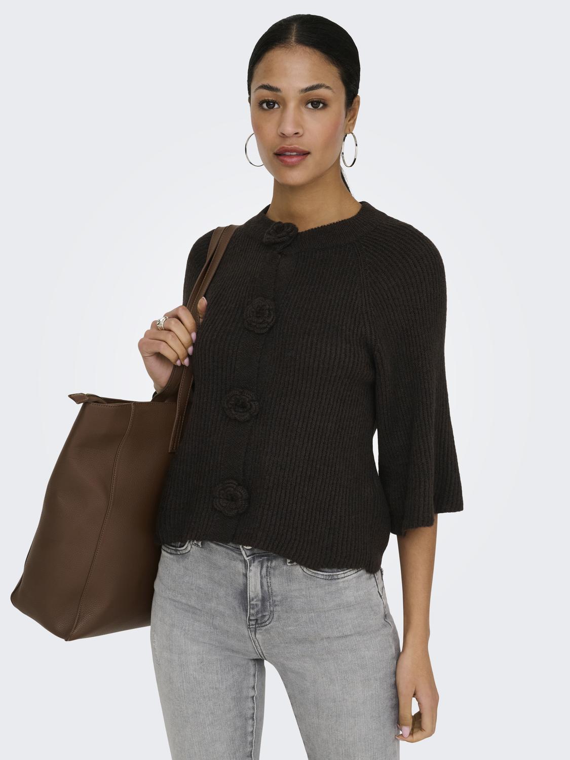 JDYHAILEY 3/4 ROSE CARDIGAN KNT NOOS - 5