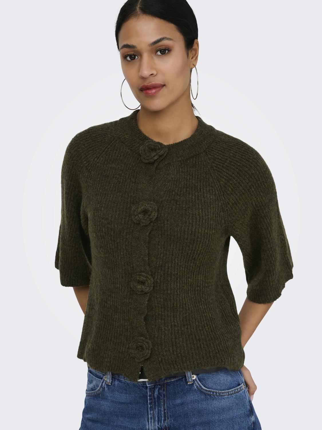 JDYHAILEY 3/4 ROSE CARDIGAN KNT NOOS - 4