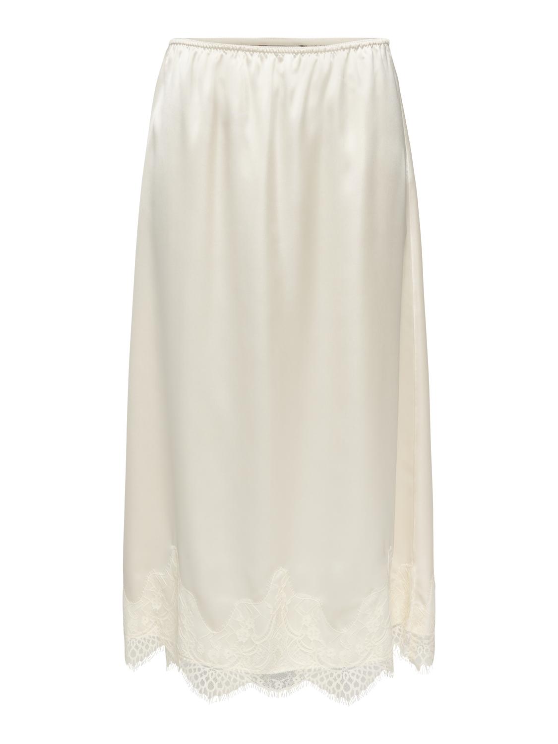 ONLBELLA SATIN LACE SKIRT WVN EX - 3