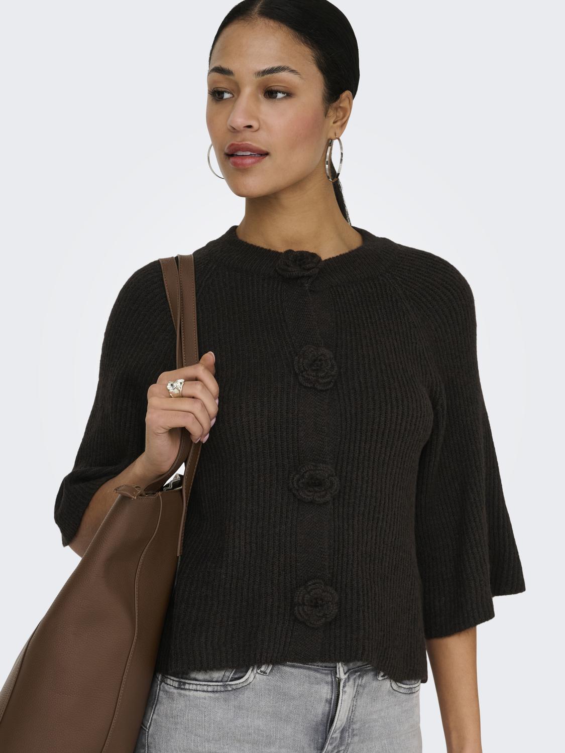 JDYHAILEY 3/4 ROSE CARDIGAN KNT NOOS - 4