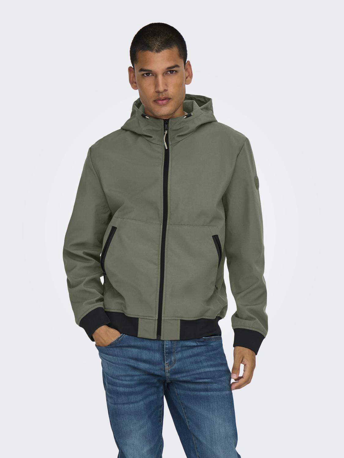 ONSBOWIE SOFTSHELL BOMBER NOOS