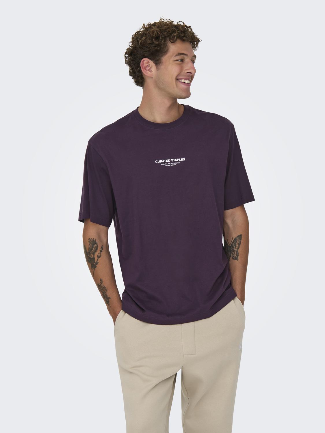 ONSCURATED RLX PRINT SS TEE NOOS