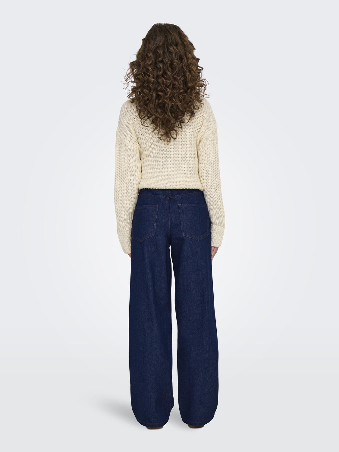 JDYSALLY HW STRAIGHT STITCH JEANS DNM - 2