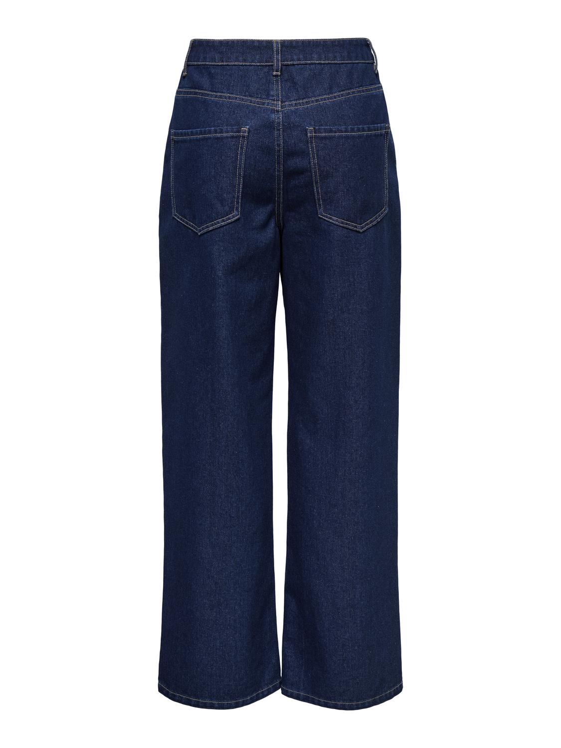 JDYSALLY HW STRAIGHT STITCH JEANS DNM - 6