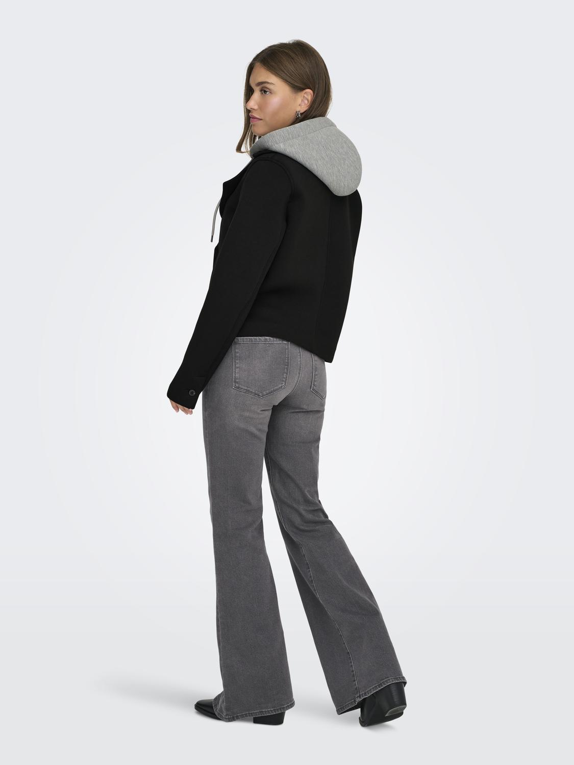 ONLJUDITH SCUBA MIX JACKET CS OTW - 2