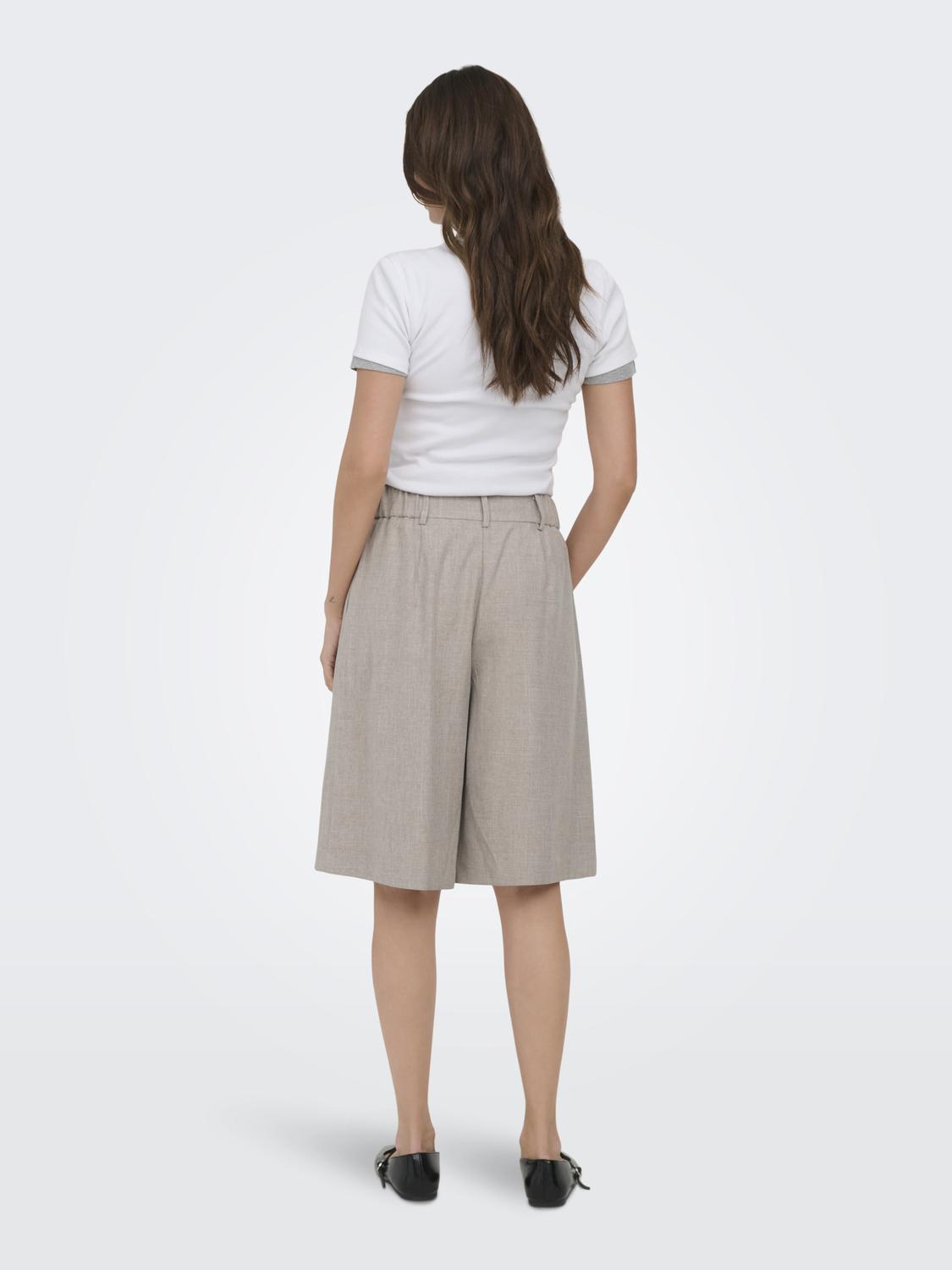 ONLLINDA HW MEL LONG SHORTS TLR NOOS - 2