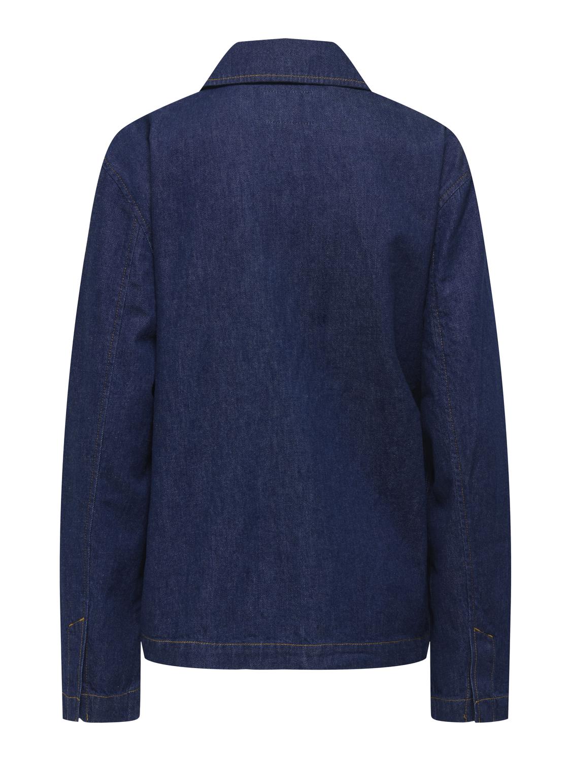 ONLELLIS L/S OVS DNM BOW TIE JACKET AKM - 7