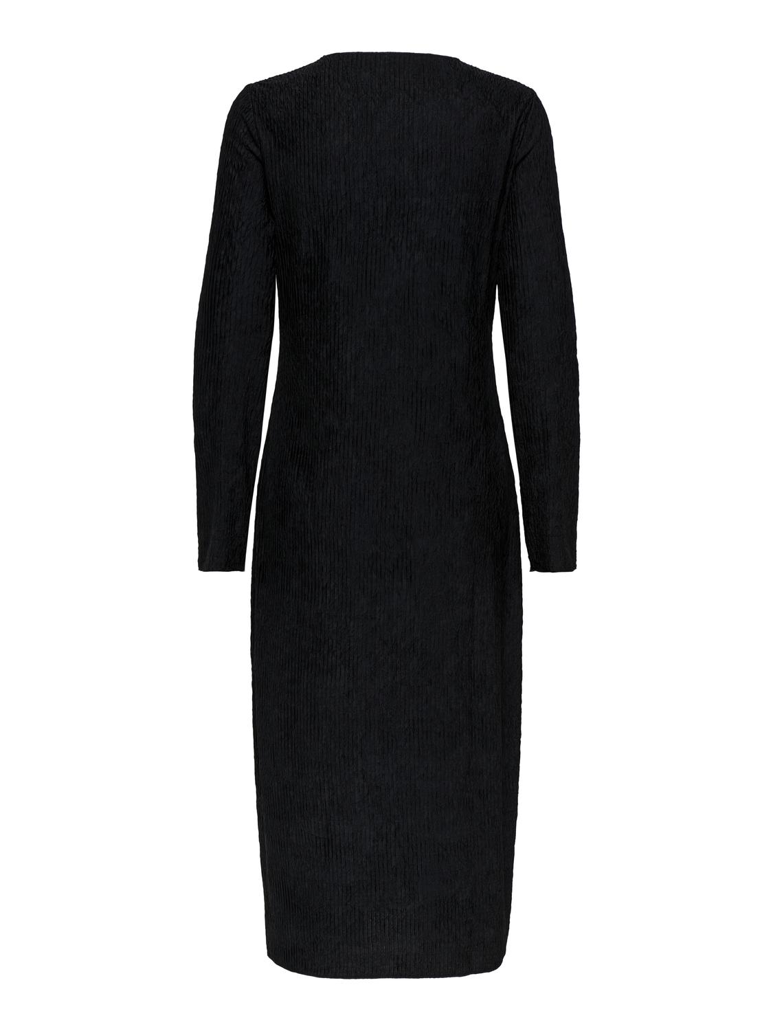JDYBELLA L/S STRUCTURE DRESS JRS - 7