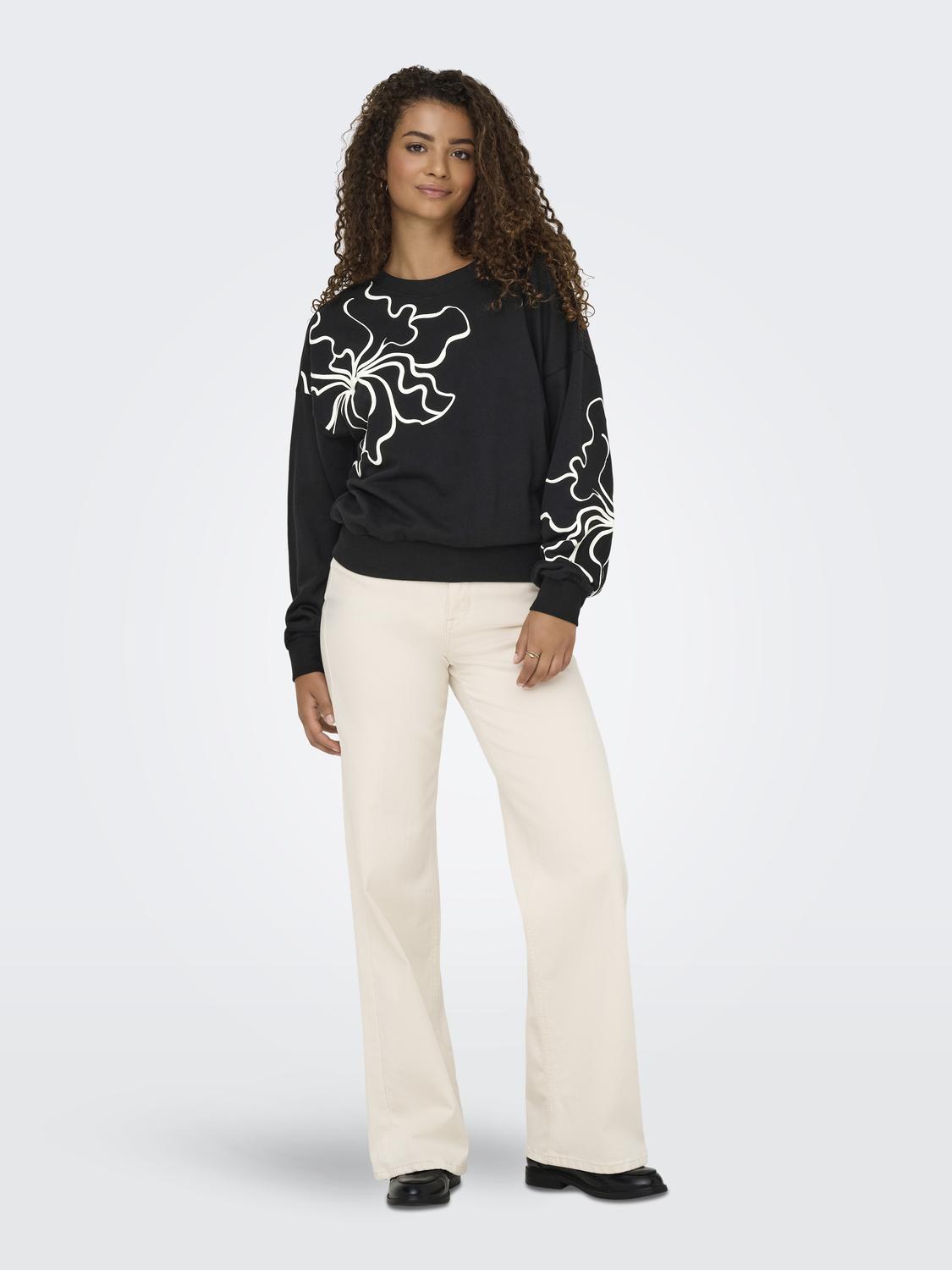ONLODESSA L/S O-NECK BOX UB NOOS SWT
