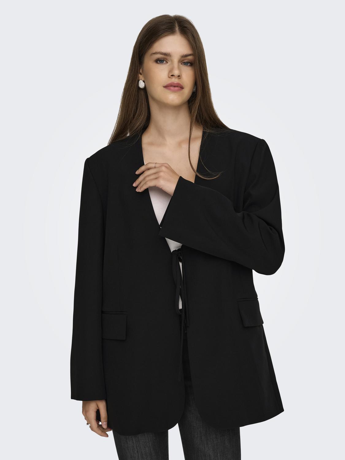 ONLELLY LIFE L/S OVS TIE BLAZER TLR - 4