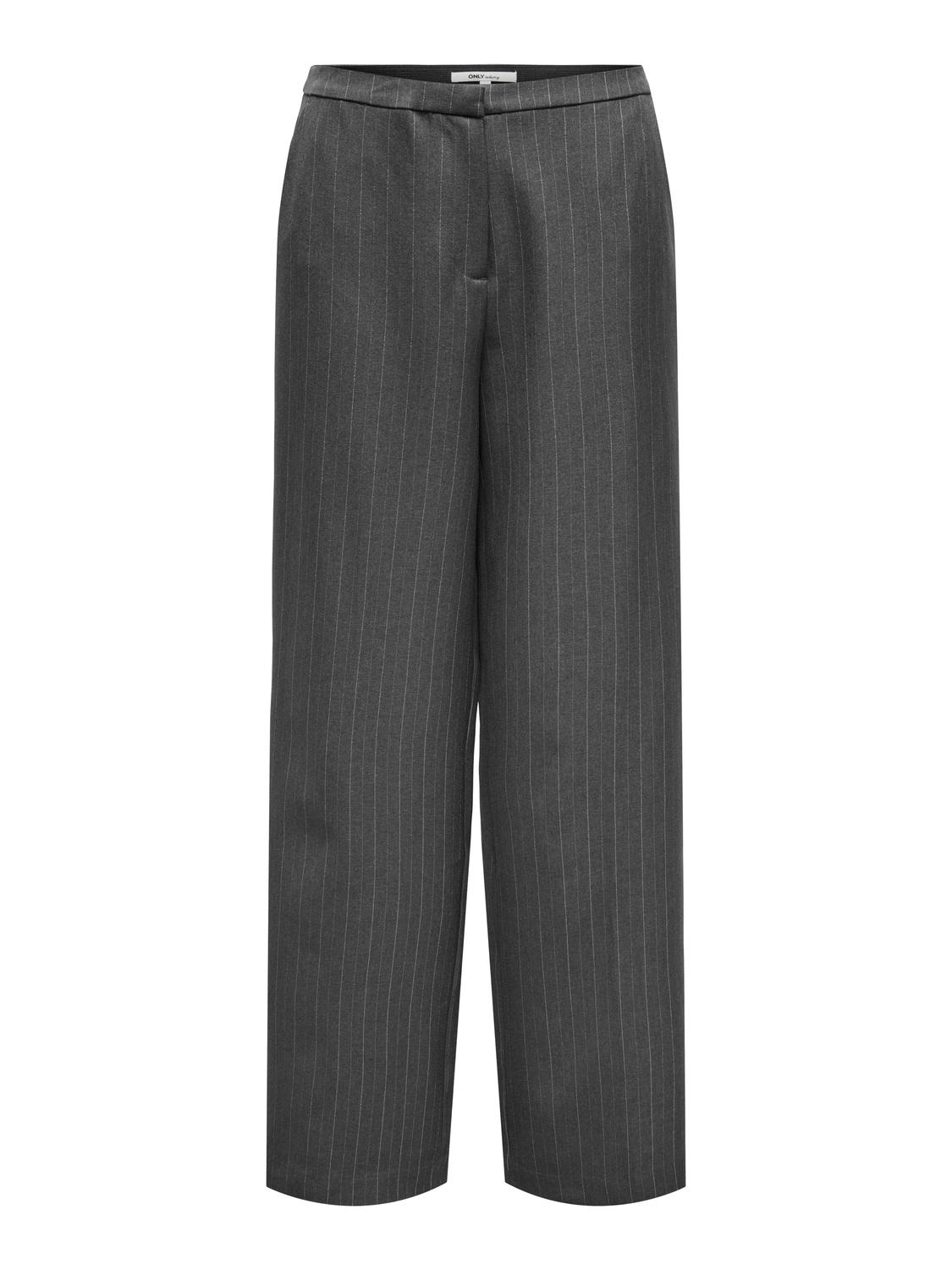 ONLAGGIE LIFE MW PINSTRIPE WIDE PANT TLR