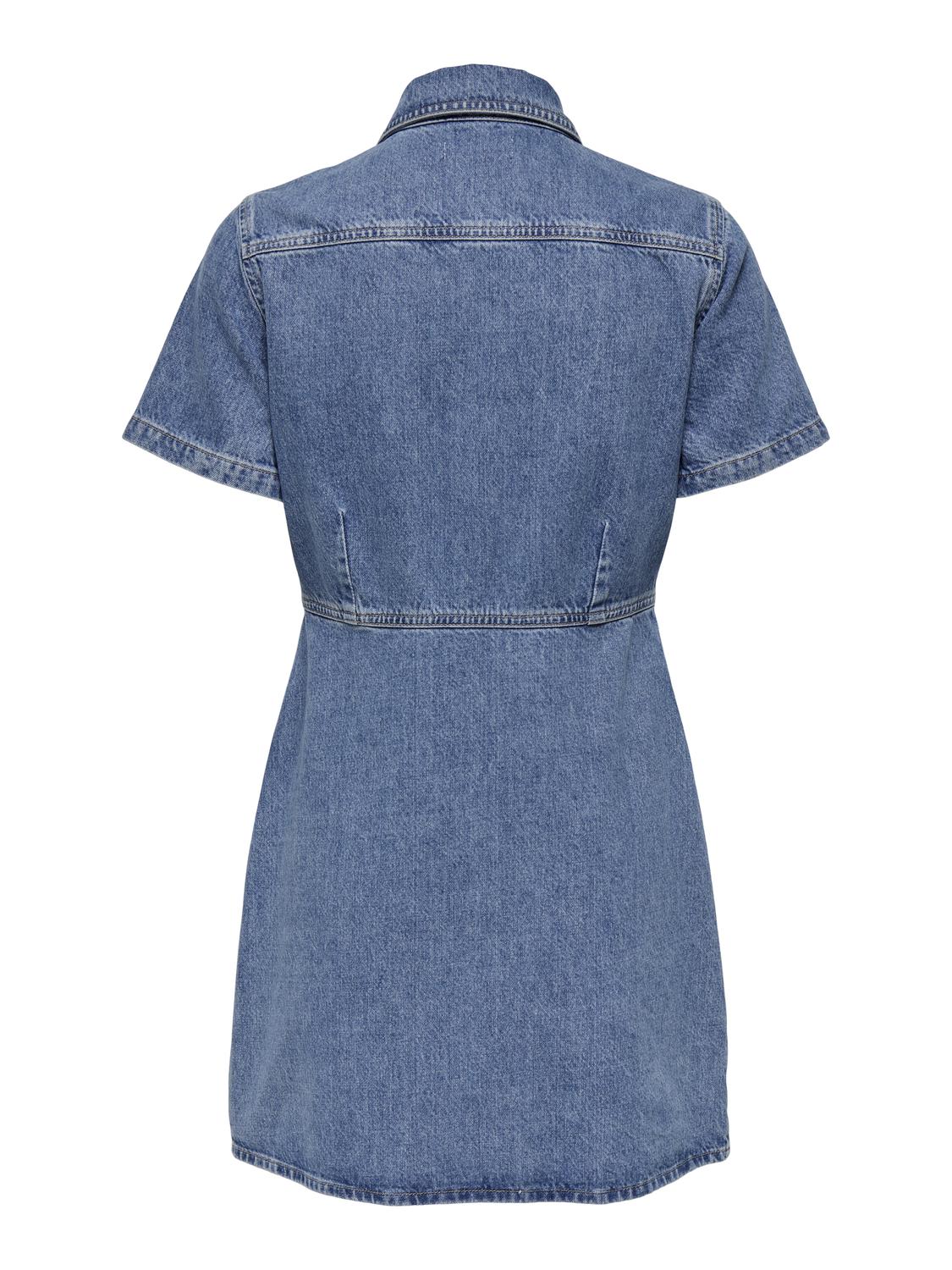 ONLMALIA S/S DNM DRESS AKM - 7