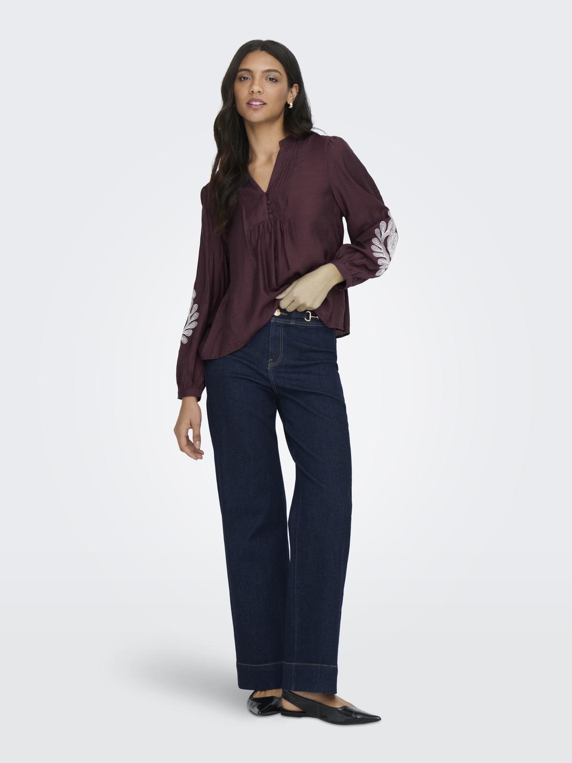 ONLKANA Regular Fit Top mit Knopfdetail für den Alltag - 6