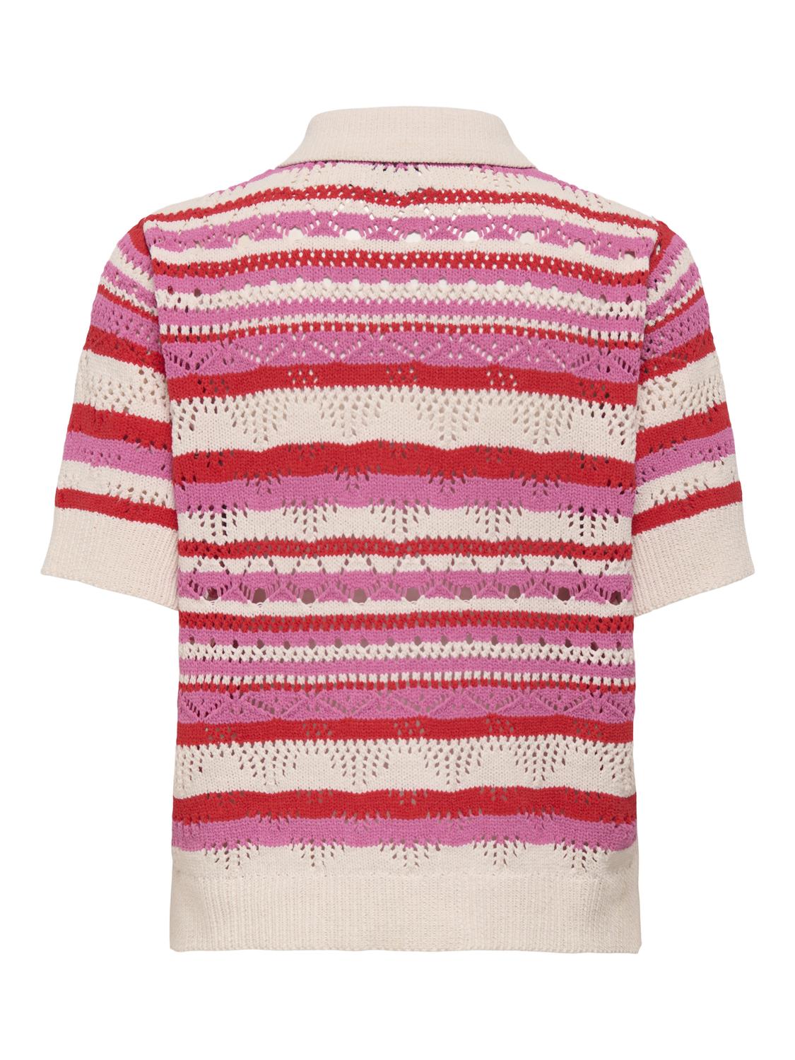 ONLLULA POLO S/S CARDIGAN KNT NOOS - 7