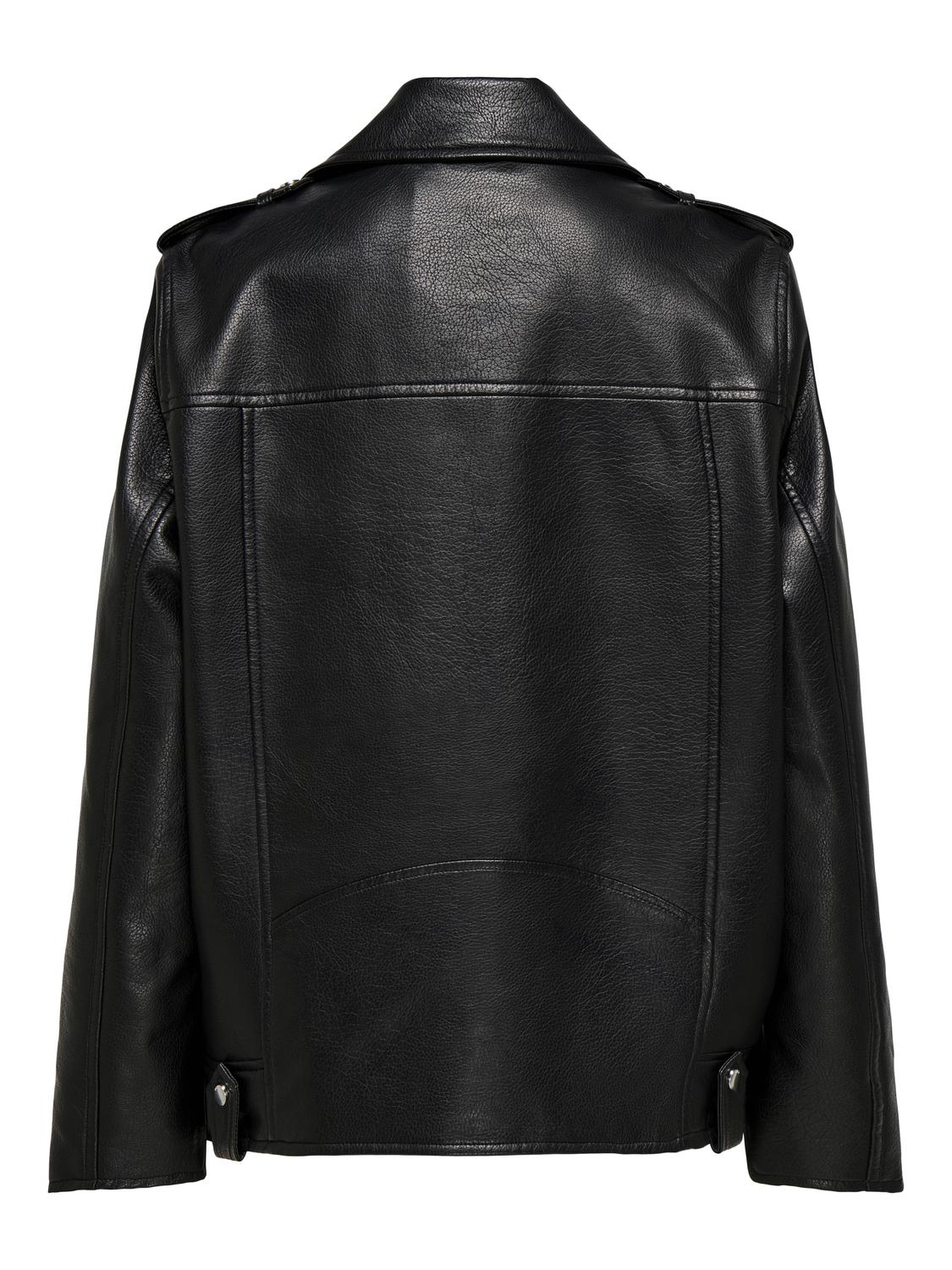 ONLMILLE FAUX LEATHER JACKET OTW - 7