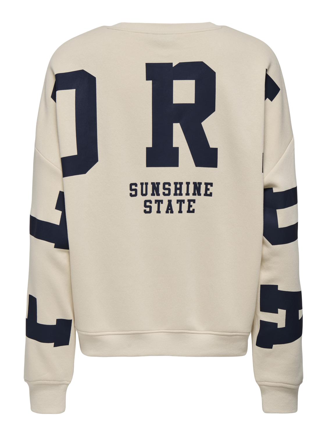 ONLSWEAT Locker geschnittenes Sweatshirt mit O-Ausschnitt für Freizeitkleidung