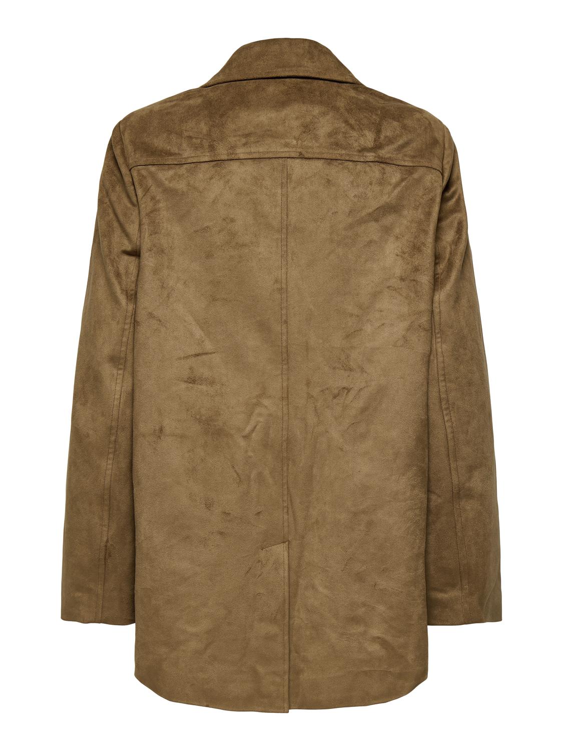 ONLTULIP FAUX SUEDE BLAZER COAT OTW - 8