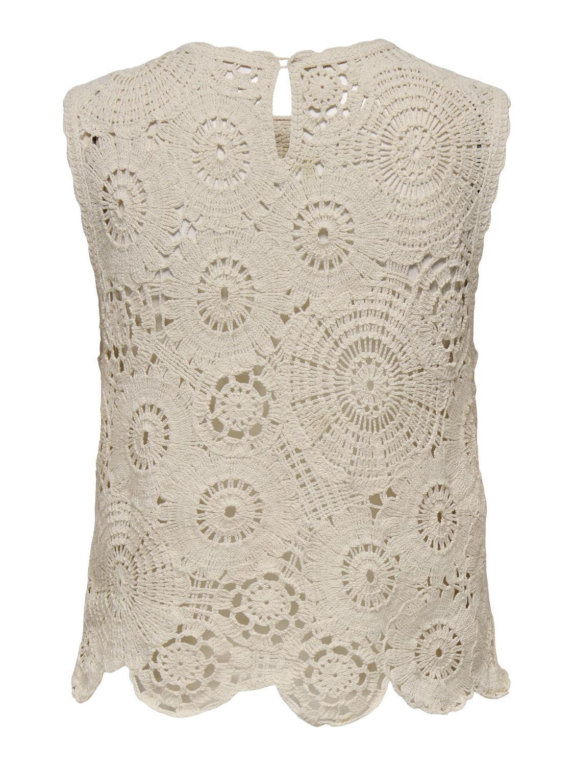 STUSOFIA Chic Summer - Dame Ermeløs O-hals Tank Top - 2