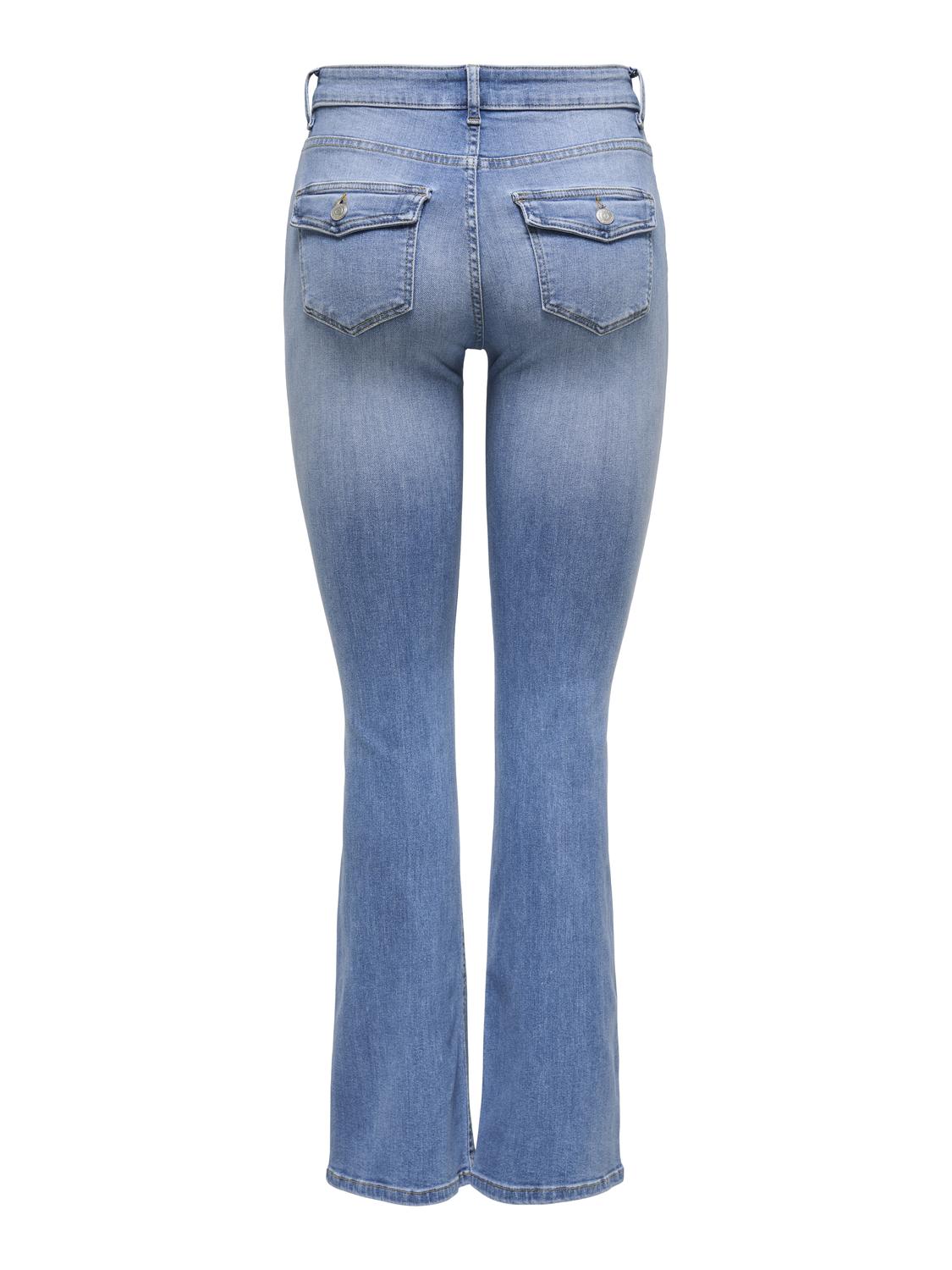 ONLBLUSH MW BACK POCK FLA TAI222 DNMNOOS - 7