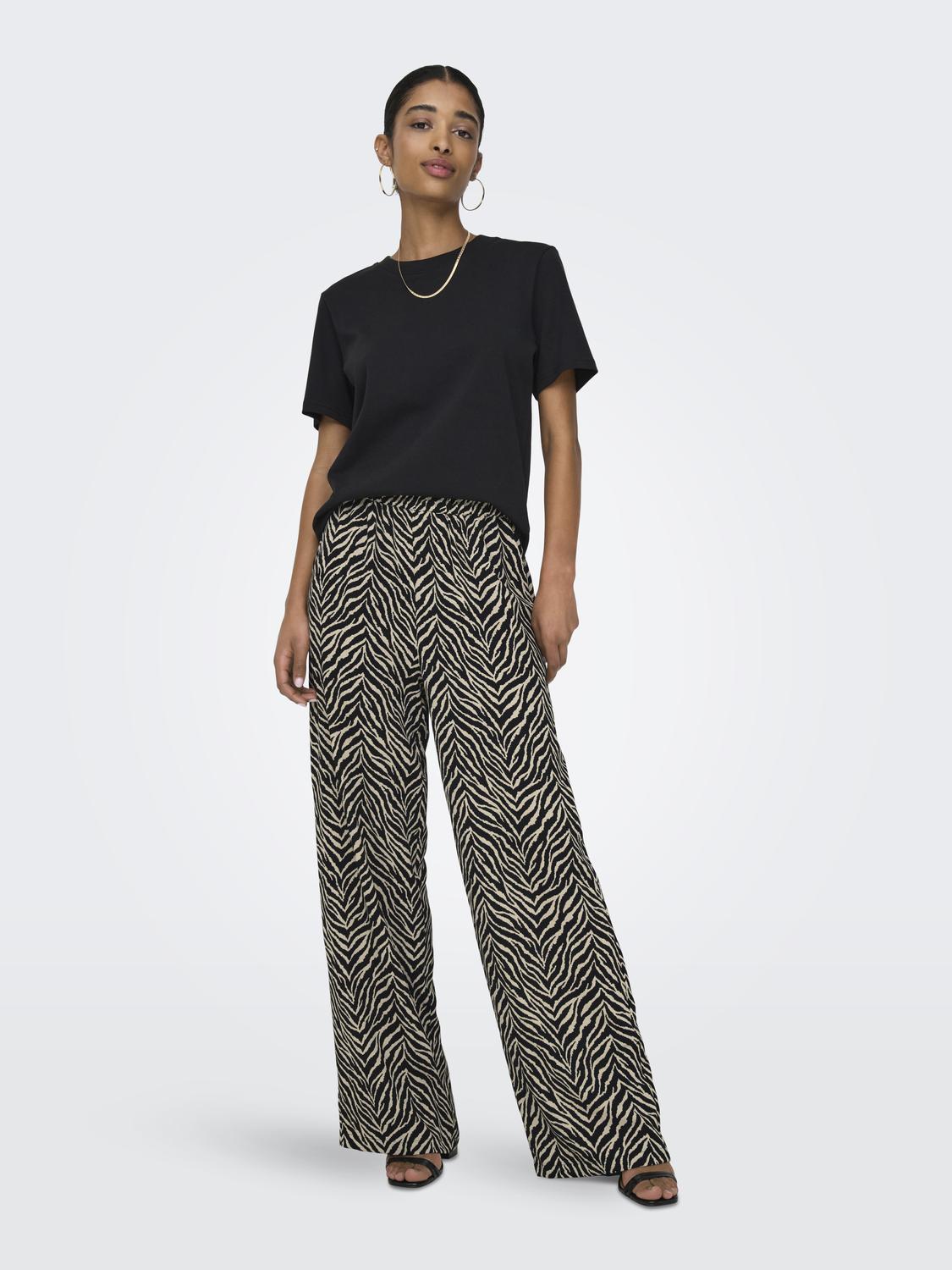 ONLKATTY PULL-UP PANT NOOS WVN - 5