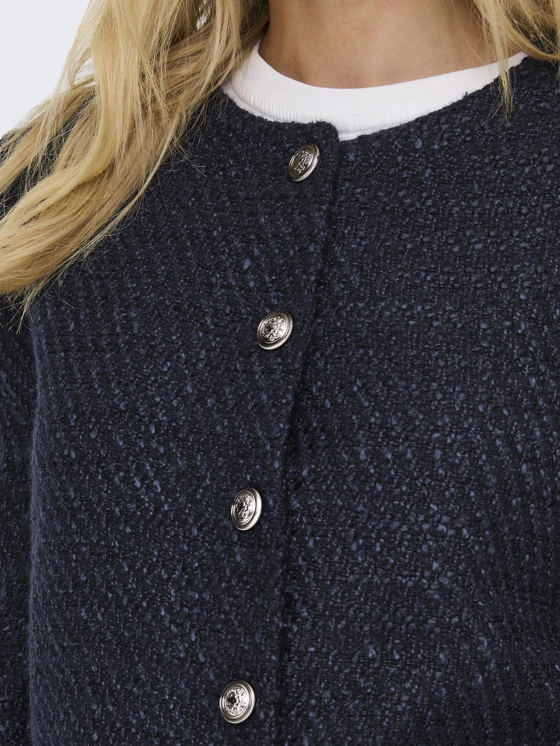 JDYMILLA L/S BOUCLE BLAZER PNT - 5