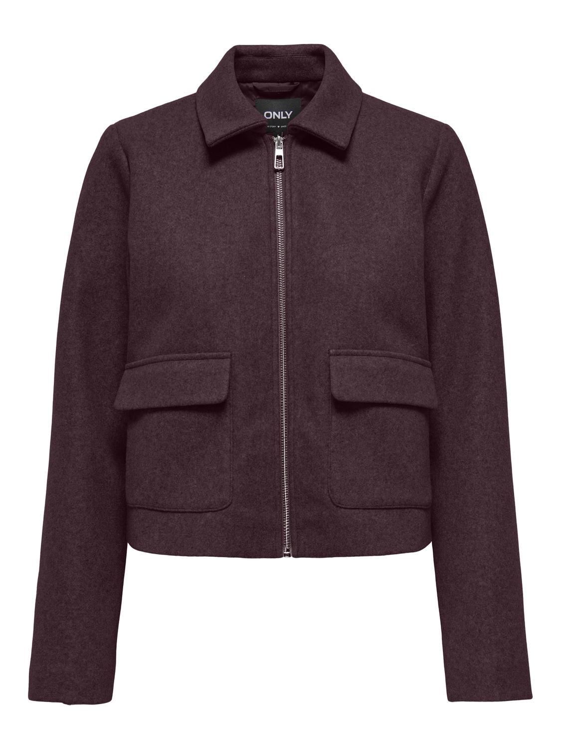 ONLVELA ZIP SHORT JACKET OTW NOOS
