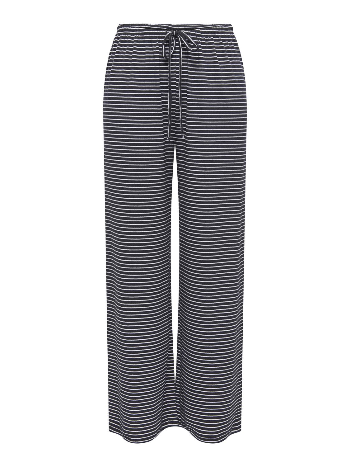 ONLSAGA Loose Fit Strikkede Bukser med Snøre Detalje - 3