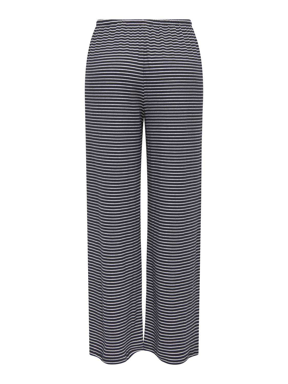 ONLSAGA Loose Fit Strikkede Bukser med Snøre Detalje - 6