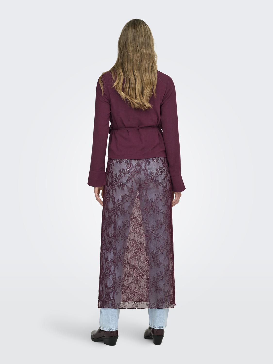 ONLLULU L/S LACE DRESS JRS - 2