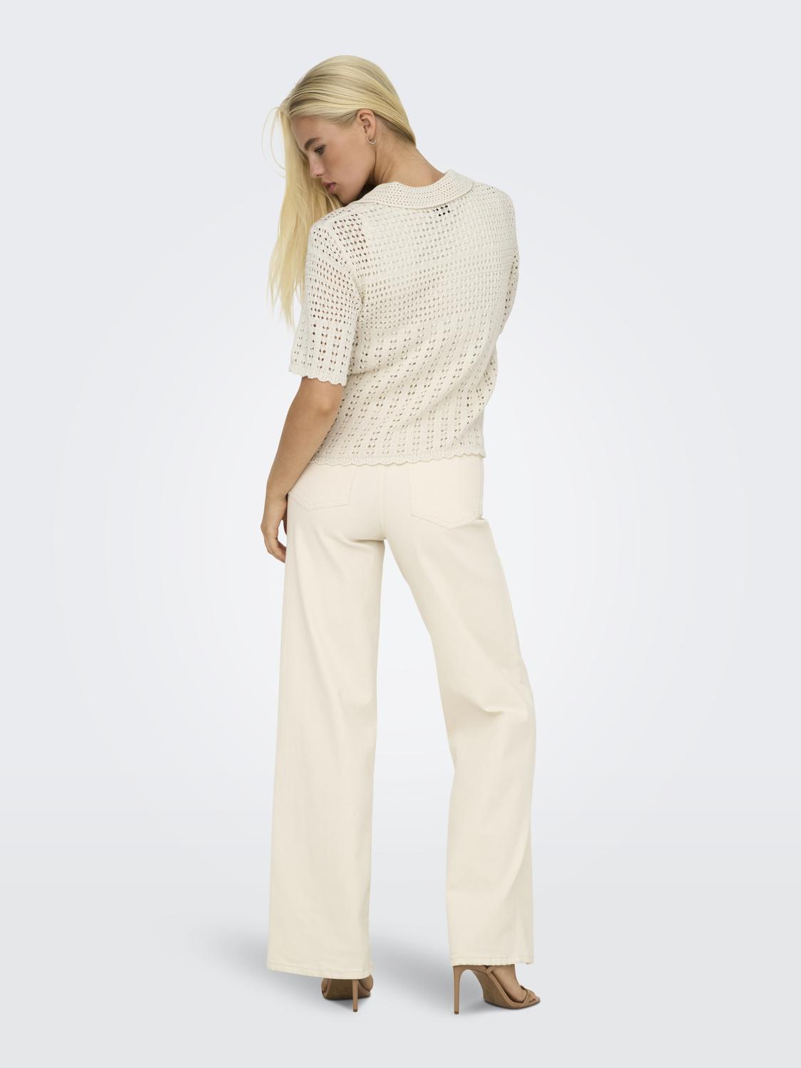JDYROBIN 2/4 COLLAR CARDIGAN KNT NOOS - 2