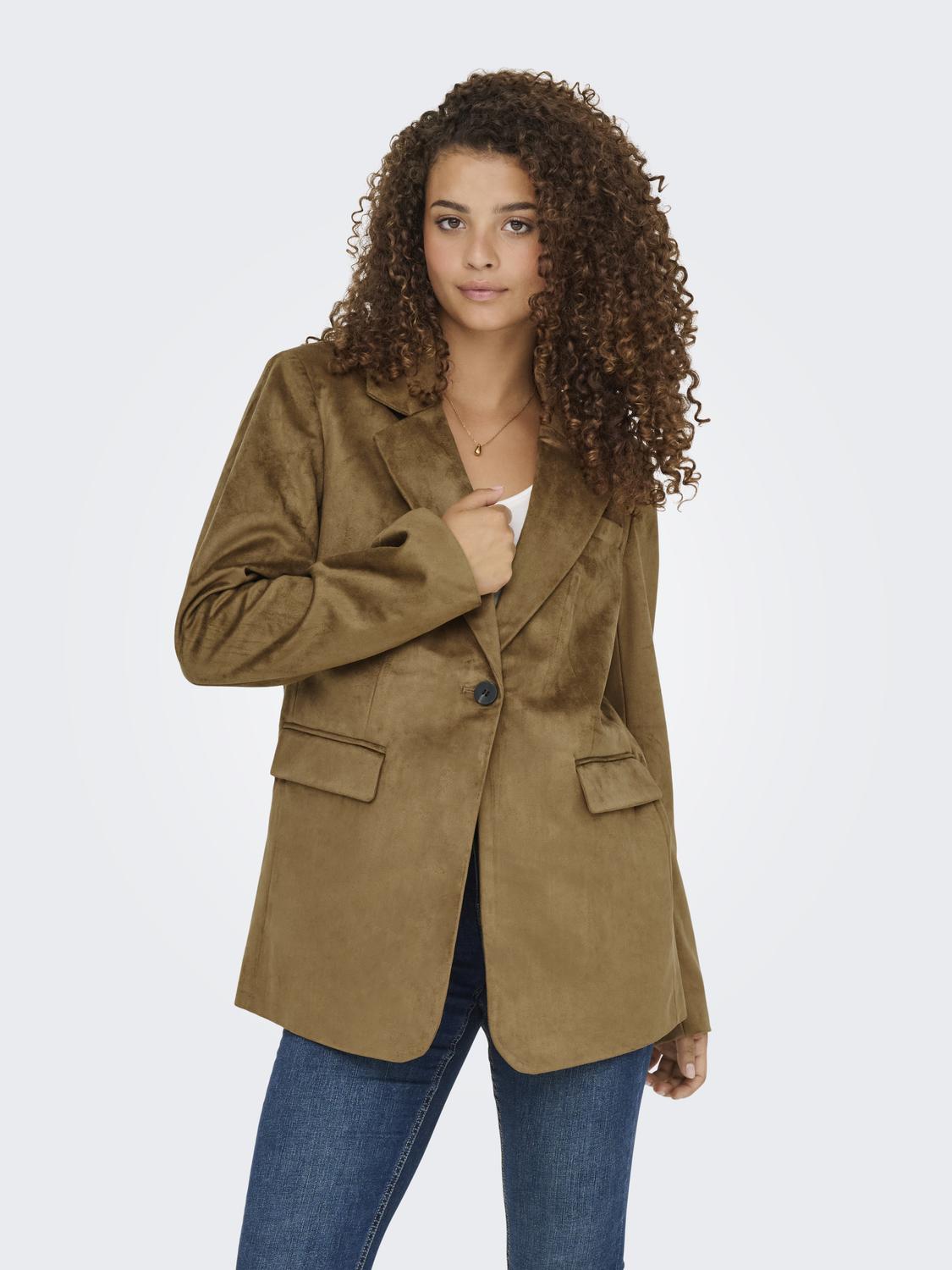 ONLTULIP LIFE FAUX SUEDE BLAZER OTW