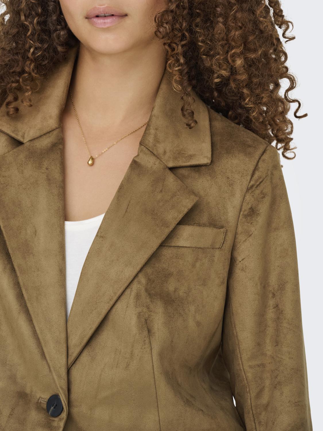 ONLTULIP LIFE FAUX SUEDE BLAZER OTW