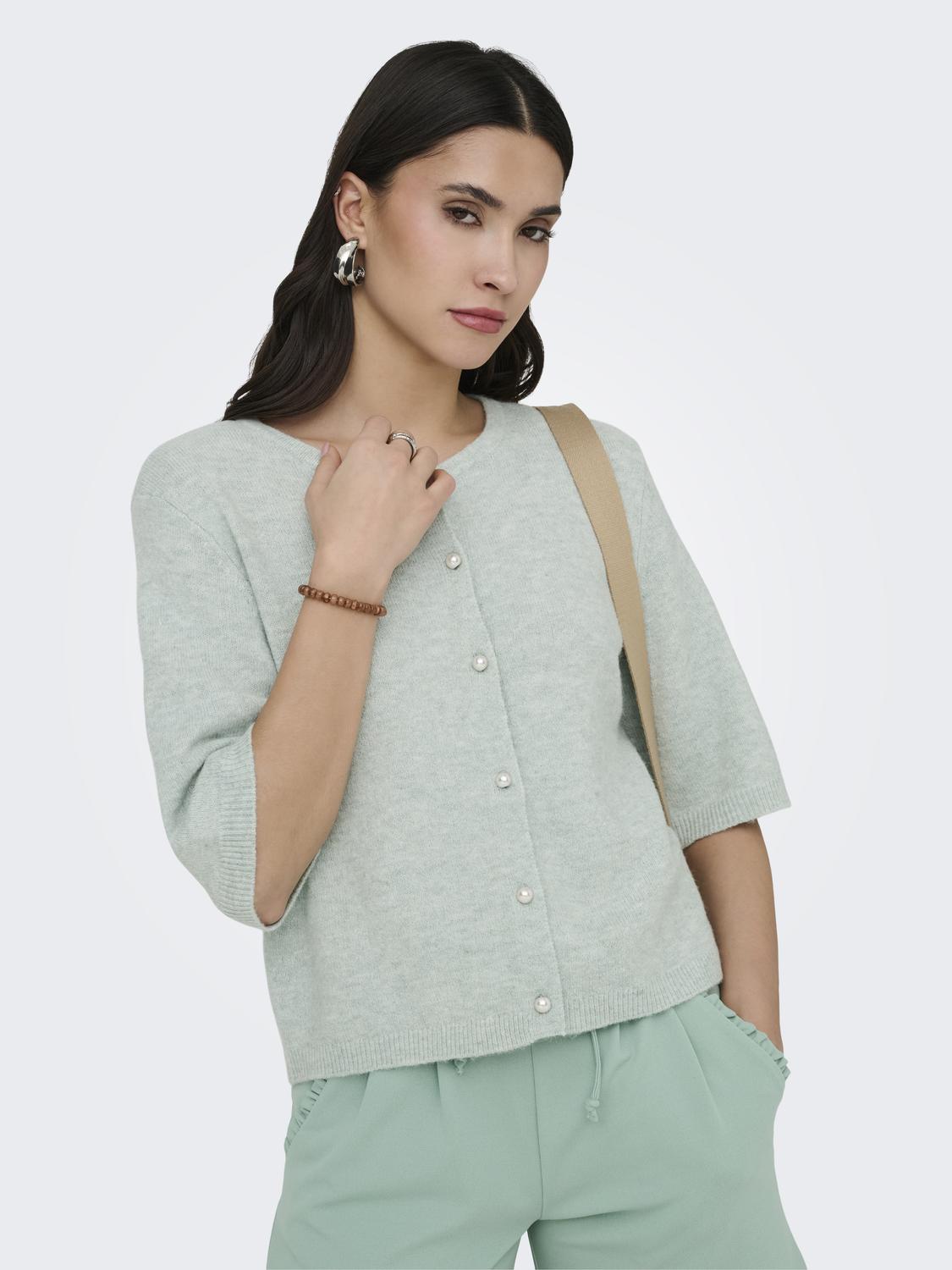 JDYRUE LIFE 2/4 PEARL CARDIGAN KNT NOOS - 5